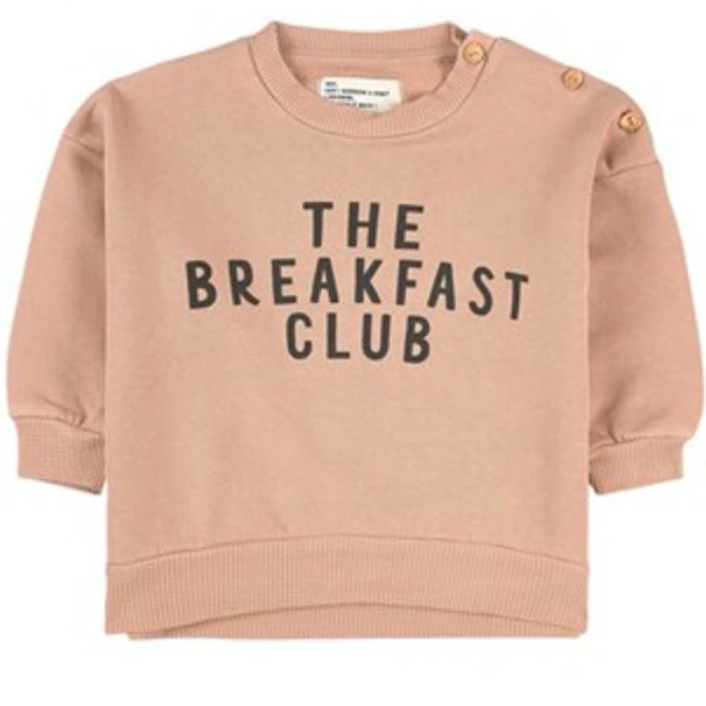 Piupiuchick "The Breakfast Club" children's sweatshirt in brown
